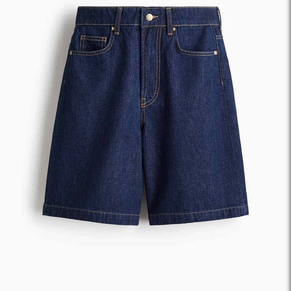 Classic Blue Denim Women's Shorts